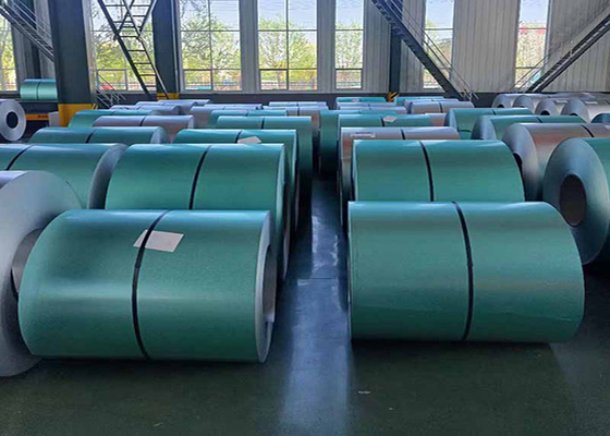 Al-Zn ASTM A792 0.38mm überzogener Galvalume-Stahlspule AZ50 G550 voll stark